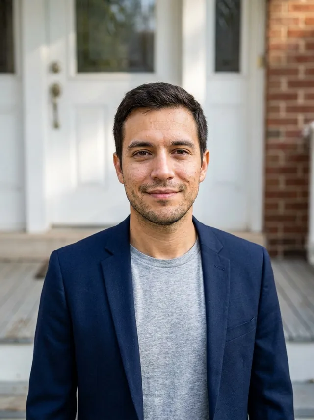 Realtor, front porch